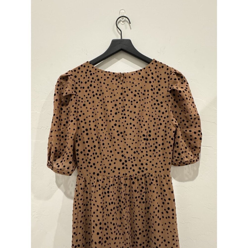 BB Dakota Midi Dress Brown And Black - Picture 7 of 12